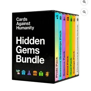 Cards Against Humanity Hidden Gems Bundle - Multicolor Expansion Packs